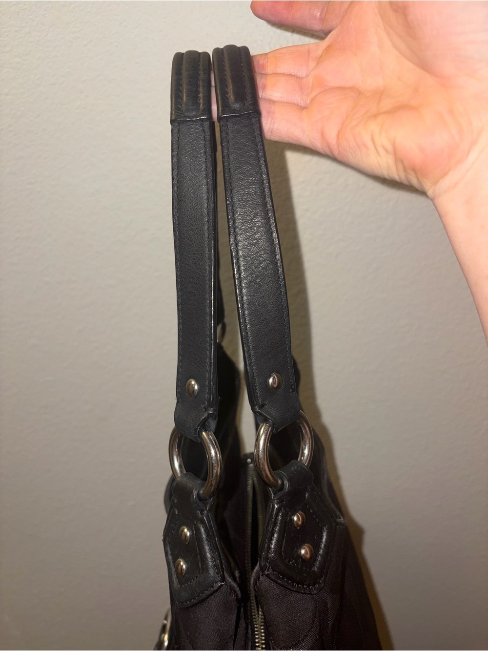 Coach Campbell Signature Hobo Shoulder Bag - Picture 8 of 14